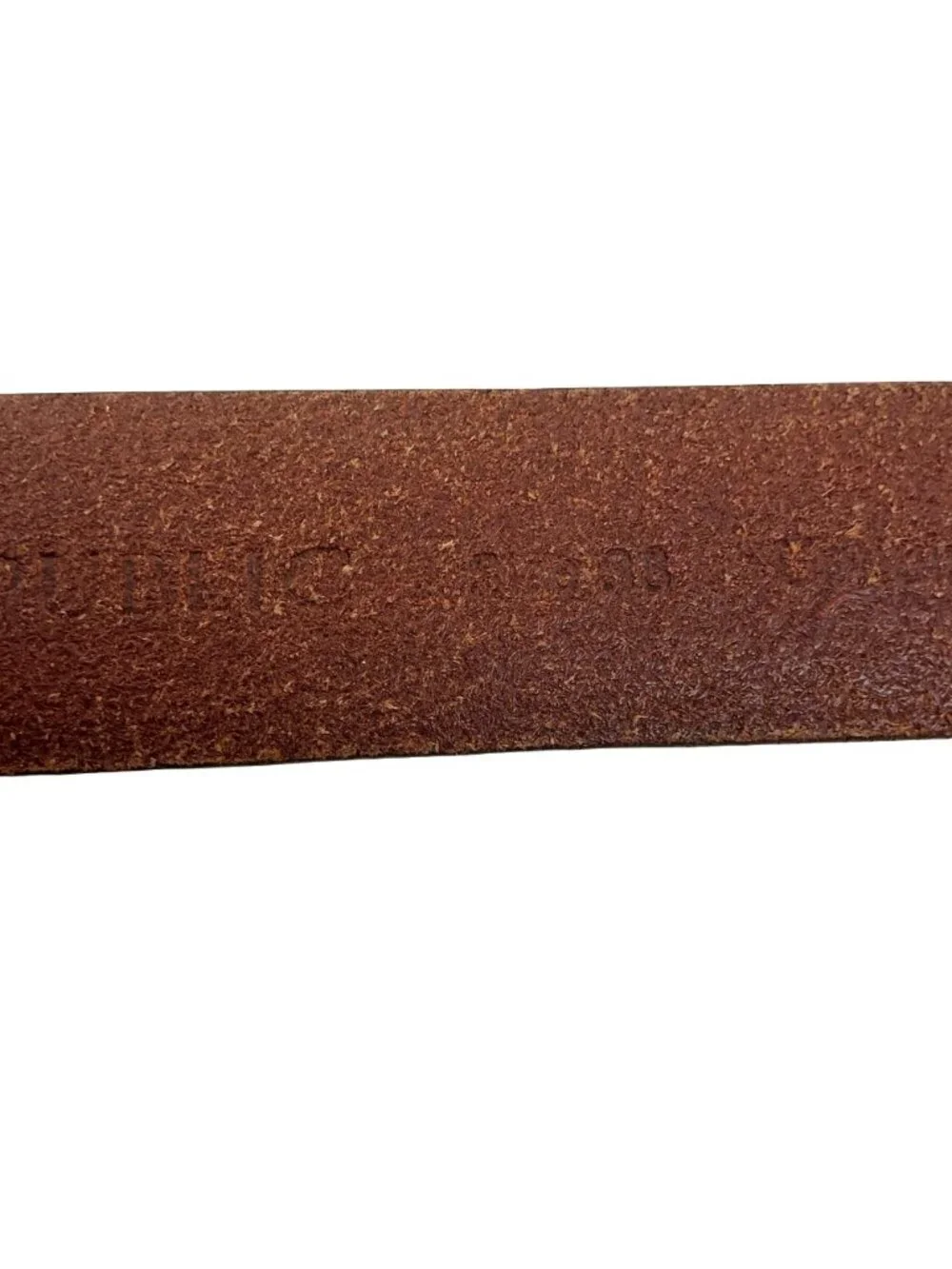 Banana Republic Leather Belt With Gold-Tone Buckle Mens 38 Brown